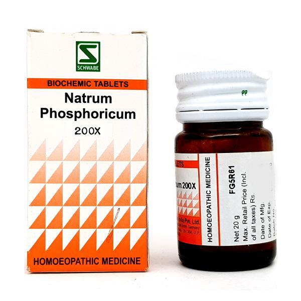 Netmeds | Dr.Willmar Schwabe Natrum Phosphoricum 200X Tablet 20 gm