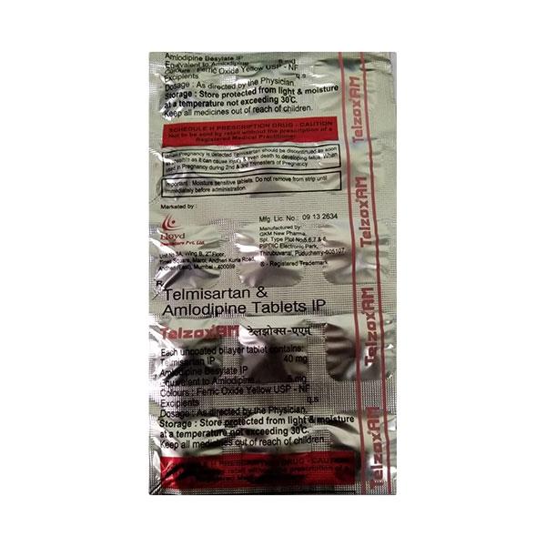 TELZOX AM Tablet 15's - Hypertension-Ang