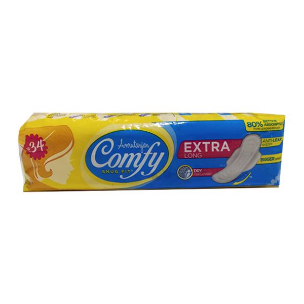 Netmeds | Amrutanjan Comfy Snug Fit Sanitary Pads - Extra Long 7's