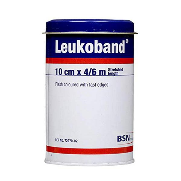 Netmeds | BSN Leukoband Elastic Adhesive Bandage (10 cm x 4/6 mtr) 1's