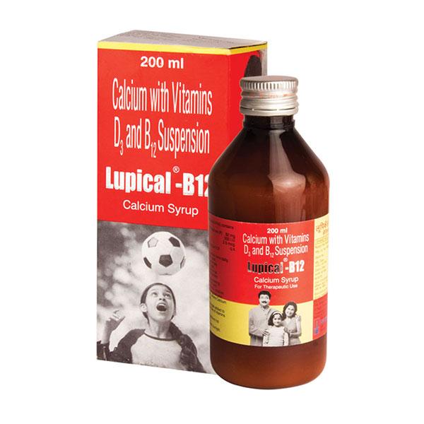 Lupical B12 Syrup 200ml - Supplements-Cal