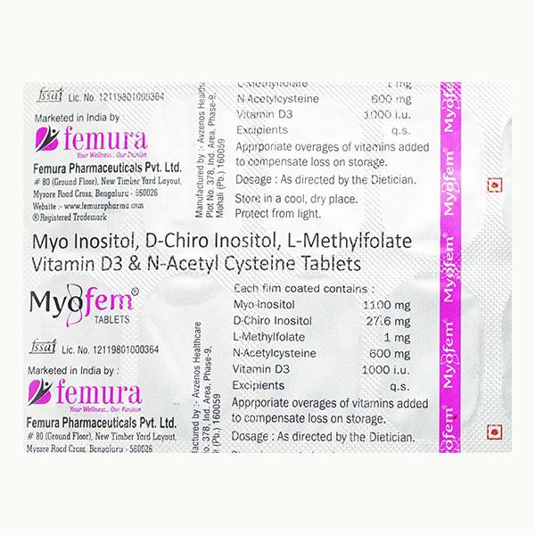 MYOFEM Tablet 10's - Supplements-Vam