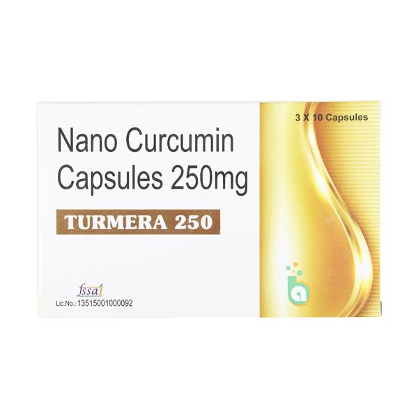 TURMERA 250mg Capsule 10's - Supplements-Sup