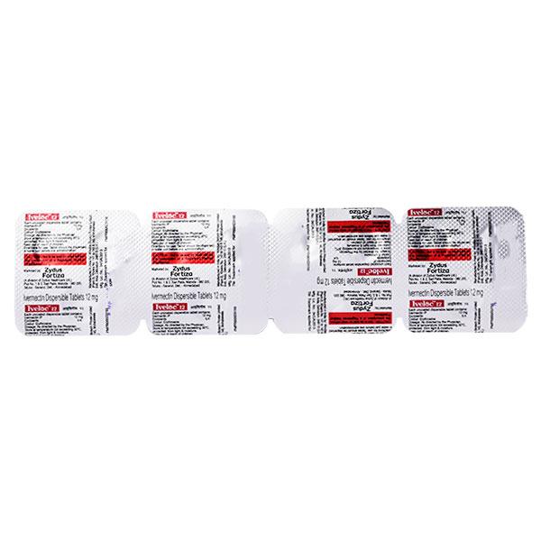 IVELOC 12mg Dispersible Tablet 2's - Parasitic Worms-Ant