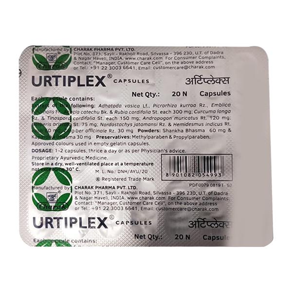 Urtiplex Capsule 20'S - Speciality Medicines