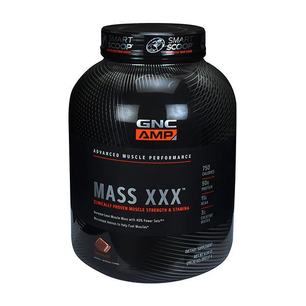 GNC Amp Mass XXX Powder - Chocolate 6.1 lb (N) - Workout Essentials