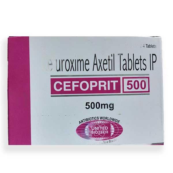 CEFOPRIT 500mg Tablet 4's - Bacterial Infections-Cep