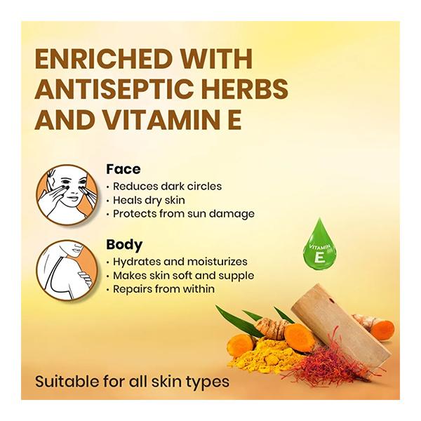 Boro Plus Body Gel - Aloe Vera with Haldi, Chandan & Kesar 60 ml - Personal Care (Ayush)
