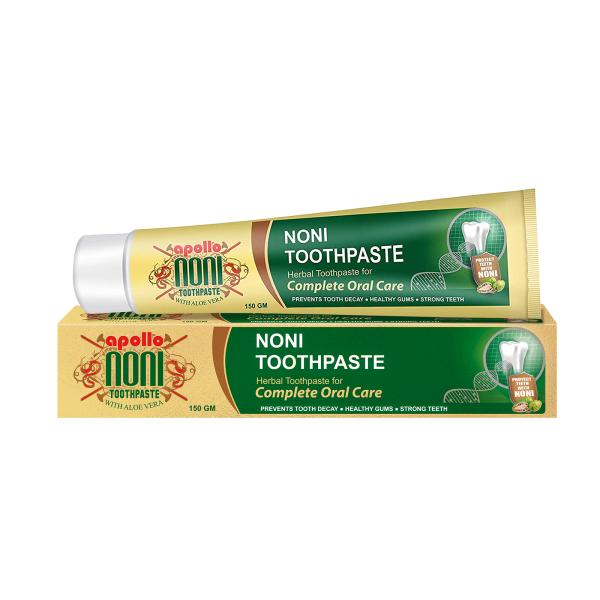 Netmeds | Apollo Noni with Alovera Complete Oral Care Toothpaste 150 gm