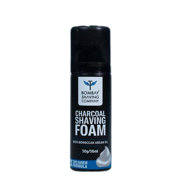 Bombay Shaving Company Shaving Foam - Charcoal 50 gm - Shaving Foams