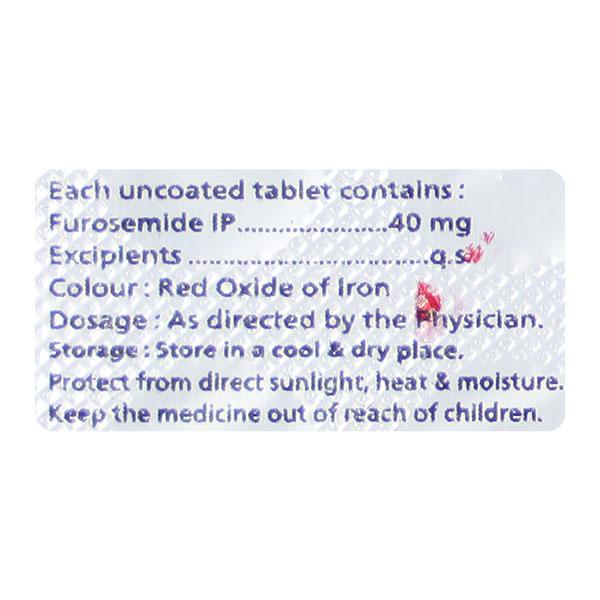 LASITAG 40mg Tablet 10's - Hypertension-Diu