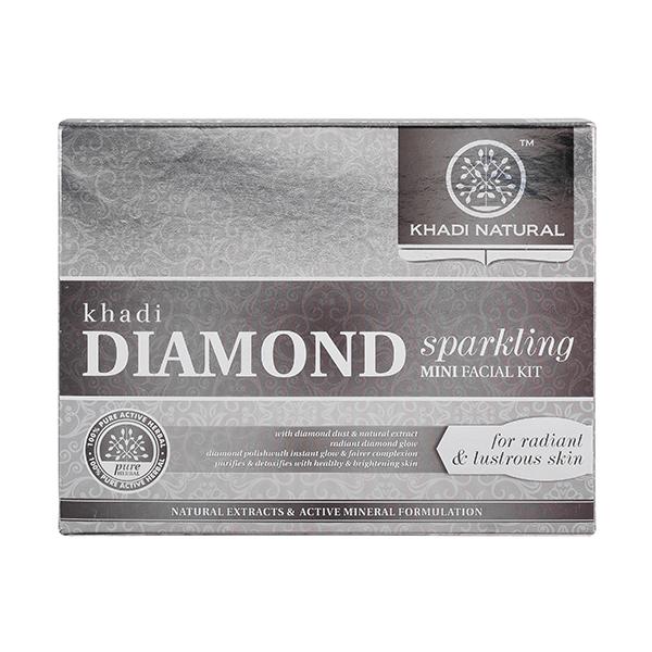 Khadi Natural Sparkling Mini Facial Kit - Diamond