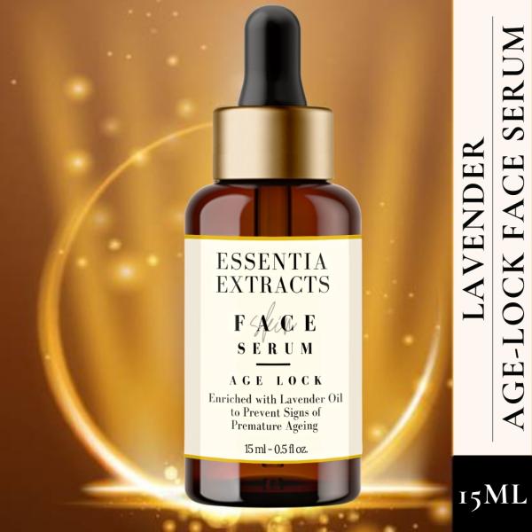 Essentia Extracts Age Lock Face Serum - Lavender 15 ml - Face Serum