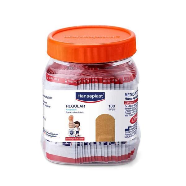Netmeds | Hansaplast Antiseptic Bandage - Regular (100's + Free 40's)