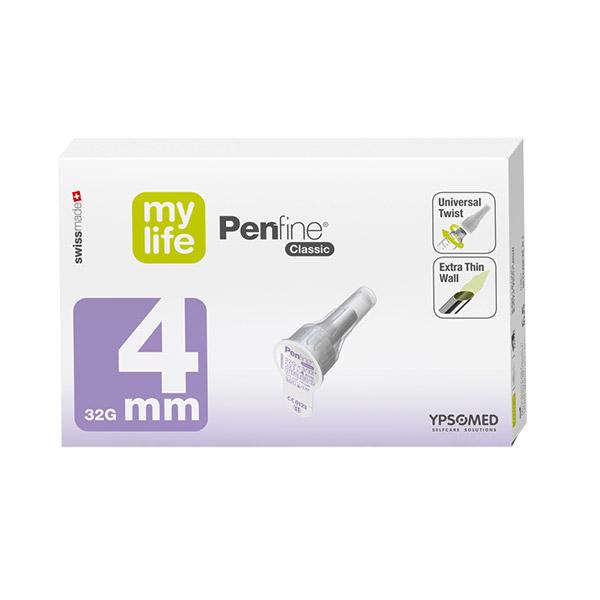 Netmeds | Ypsomed Mylife Penfine Classic Needles (32 G x 4 mm) 10's