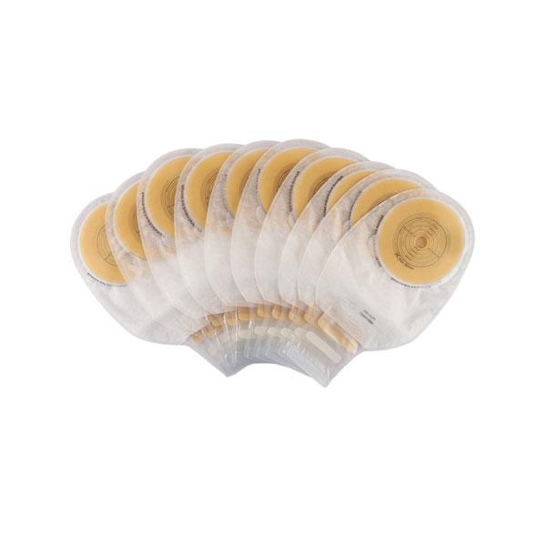 Bao Health One Piece Open Ostomy Bag with Filter & Velcro Closure (1146001F) (15 - 60 mm) 20's - Bags
