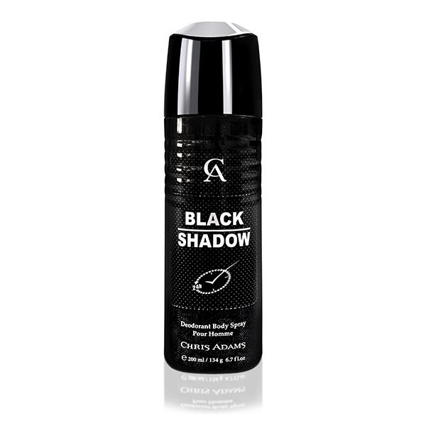 Chris Adams Black Shadow Deodorant Body Spray 200 ml