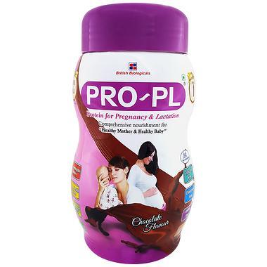 Netmeds | Pro PL Mother's Health Drink Powder - Chocolate Flavour 500 gm (Pet Jar)