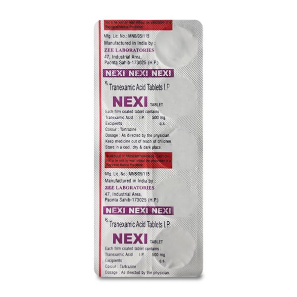 NEXI 500mg Tablet 10's - Bleeding Disorders-Hae