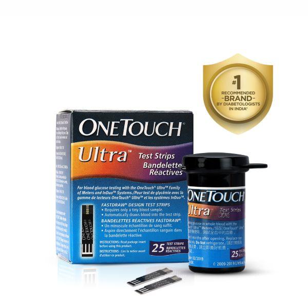 Netmeds | Onetouch Ultra Test Strip 25's