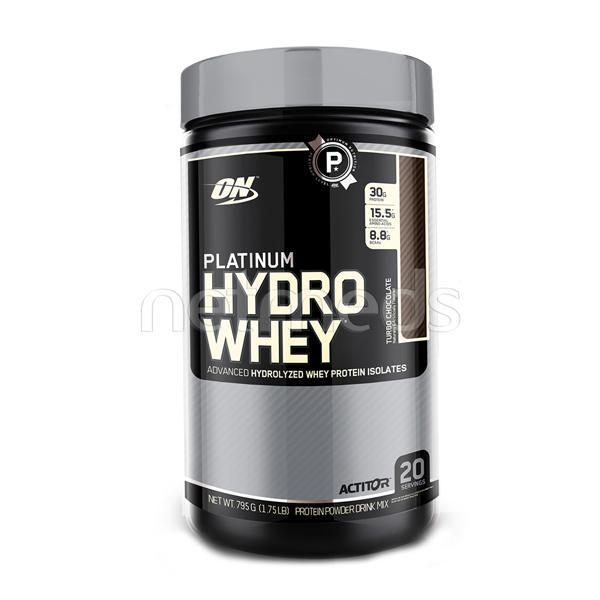 Optimum Nutrition (ON) Platinum Hydro Whey Turbo Powder - Chocolate 1.75 lb - Whey Proteins