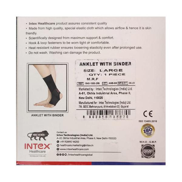 Intex Anklet with Binder 4 Way (XL) - Arm/Elbow Supports