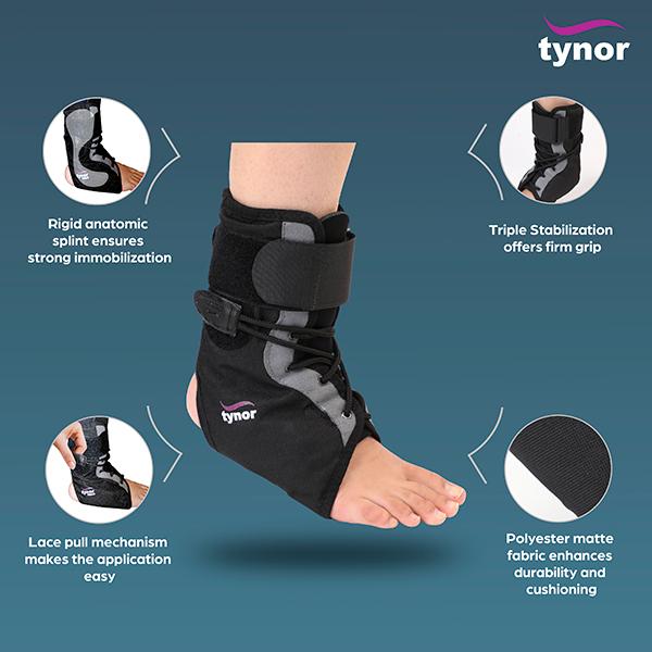 Tynor Ankle Brace Medium D02 1's - Ankle/Foot Supports