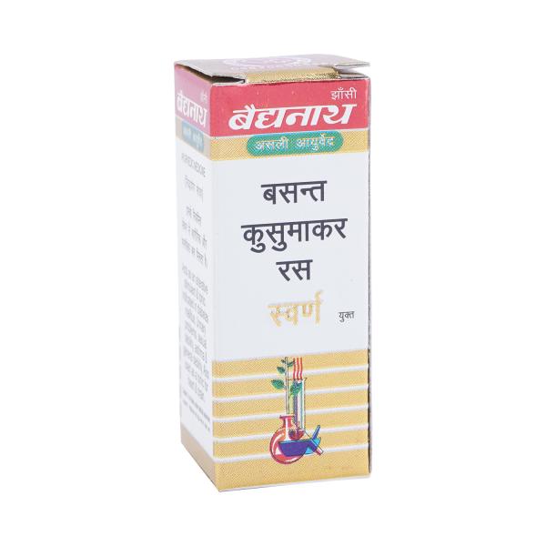 Netmeds | Baidyanath Basant Kusumakar Ras with Gold Tablet 10's