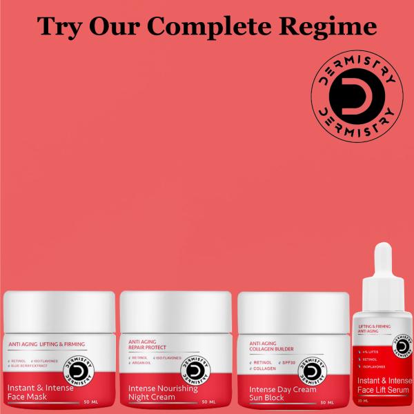 Dermistry Anti Aging Lifting & Firming Instant & Intense Retinol Face Mask 50 ml - Face Mask