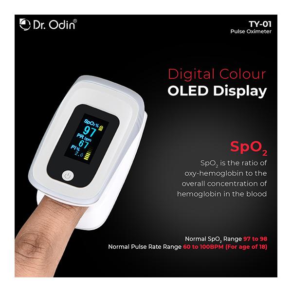 Dr. Odin Pulse Oximeter + Pi (TY-01) - Health Monitors And Equipment