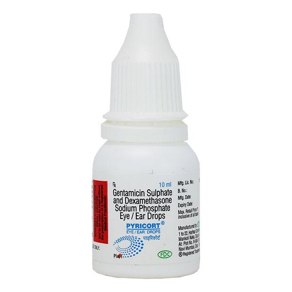 PYRICORT Eye/Ear Drops 10ml - Eye Infections-Eaa
