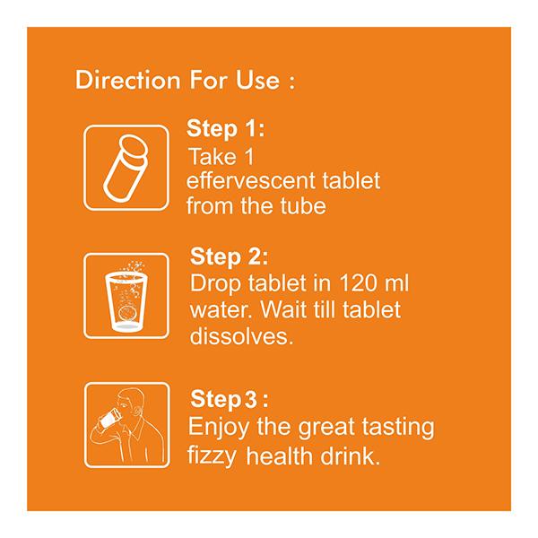 Bhumija Lifesciences Lifefiz Garlic Effervescent Tablet - Lemon Flavour 20's - Sore Throat Lozenges