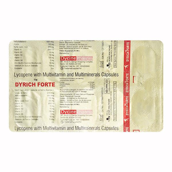 DYRICH FORTE Capsule 10's - Supplements-Vam
