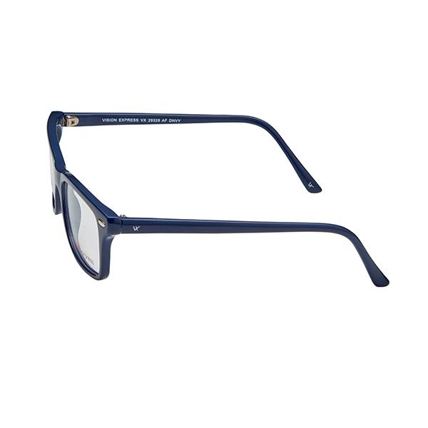 Vision Express 29328 Blue Oval Eyeglasses (Including UV Blue Lens) 1's - Wearables Eye Glasses