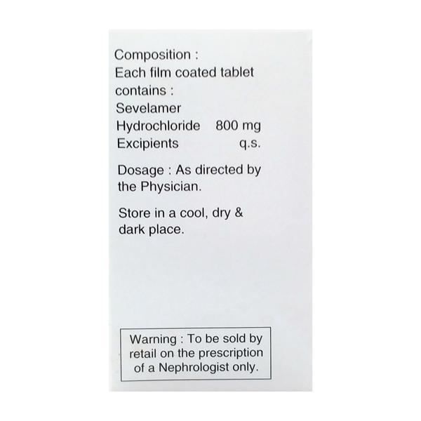 Foseal 800mg Tablet 10'S - Poisoning/Overdose-Ant