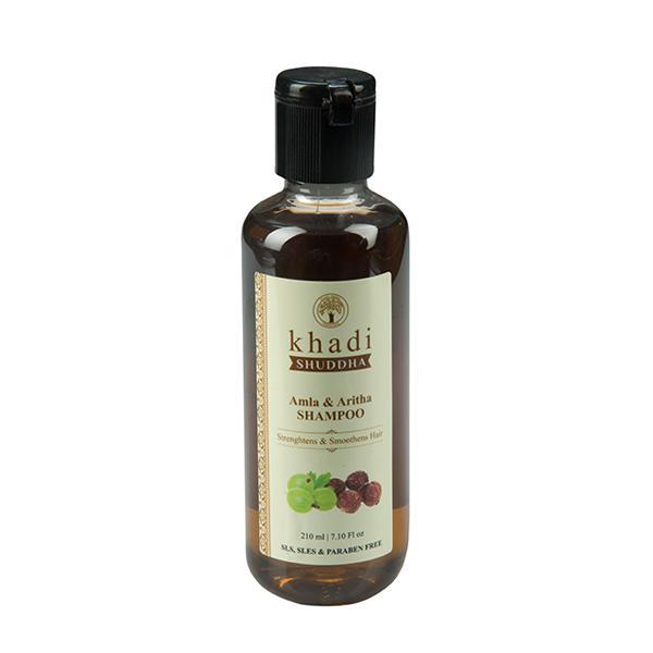Khadi Shuddha Shampoo - Amla & Aritha 210 ml - Shampoos