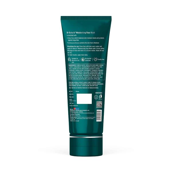 Dr Batra's Moisturizing Face Wash - Aloe Vera 100 gm - Face Wash & Cleansers