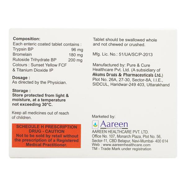 BANOFLAM FORTE Tablet 10's - Pain relief-Ant