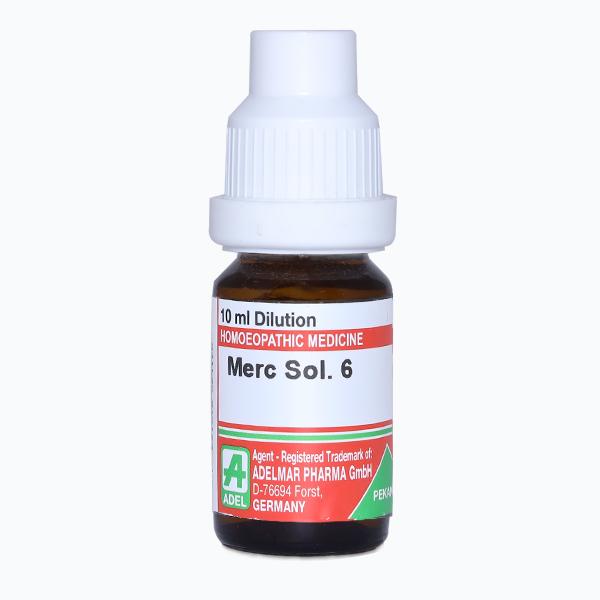 Adel Merc Sol. 6 Liquid 10 ml - Dilutions