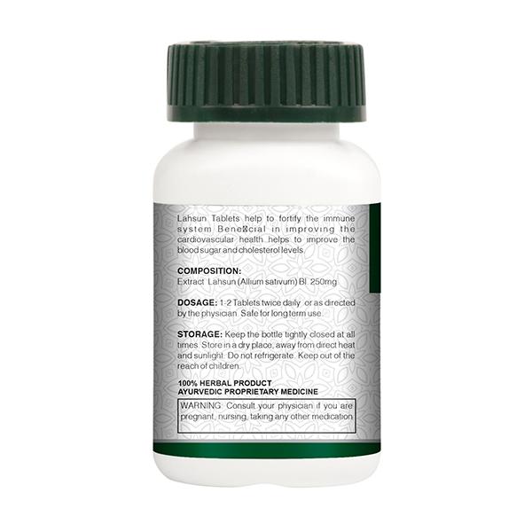 Vogue Wellness Lahsun Tablet (Pack of 3 x 60's) - Pure Herbs