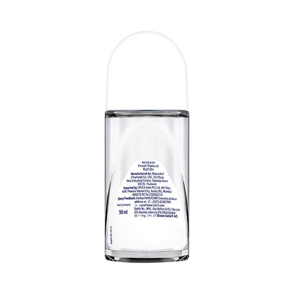 Nivea Roll On Deodorant - Fresh Natural 50 ml - Deodorants/Roll-Ons