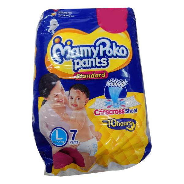 Netmeds | MamyPoko Standard Diaper Pants (L) 7's