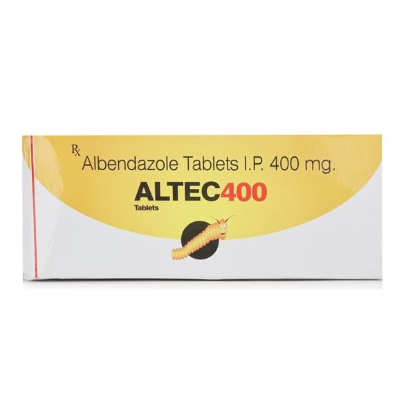 ALTEC 400mg Tablet 1's - Parasitic Worms-Ant