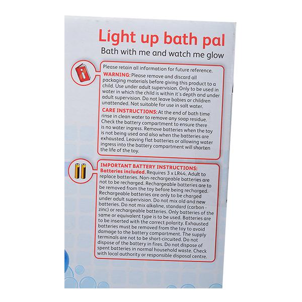 Hamleys Floating Light Up Octopus Bath Toy - Blue - Bathing Essentials