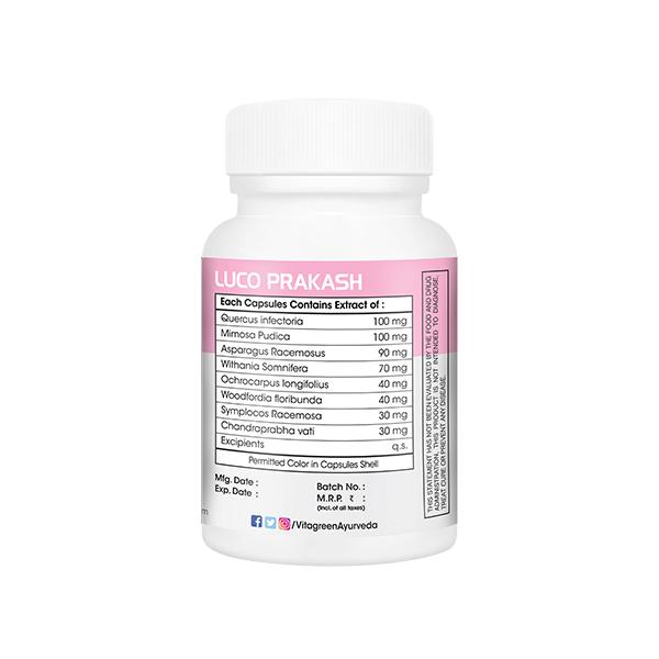 VitaGreen Luco Praksah Capsules 30's - Herbal Dietary Supplement