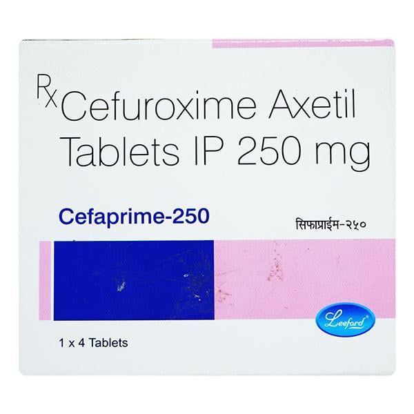 CEFAPRIME 250 Tablet 4's - Bacterial Infections-Cep