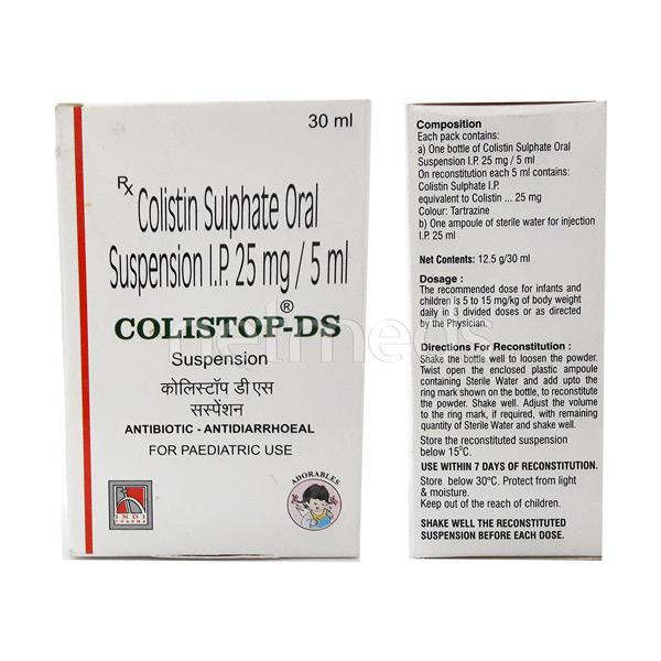 Colistop DS Suspension 30ml - Bacterial Infections-OAB