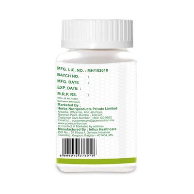 Pure Nutrition Tulsi + Giloy Tablet 60's - Herbal Dietary Supplement