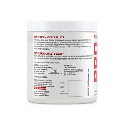 GNC Pro Performance Creatine Monohydrate 3000 mg Powder - Unflavored 250 gm - Workout Essentials