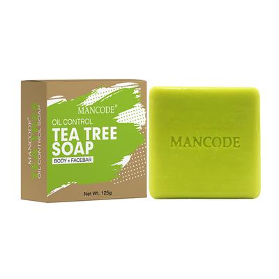 MANCODE Tea Tree Oil Control Soap 125 gm - Shower Gels & Body Wash